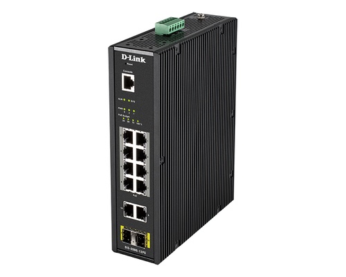 D-LINK D-Link DIS-200G-12PS switch di rete Gestito L2 Gigabit Ethernet (10/100/1000) Supporto Power over Ethernet (PoE) Nero - RETI | TecnoCARE.net Sabaudia, Latina, Terracina, San Felice Circeo e Pontinia