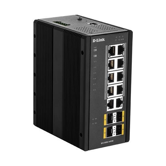 D-LINK D-LINK SWITCH INDUSTRIALE 14 PORTE L2 MANAGED 10XGIGABIT BASE-T POE, 4X SFP - SWITCH E HUB | TecnoCARE.net Sabaudia, Latina, Terracina, San Felice Circeo e Pontinia