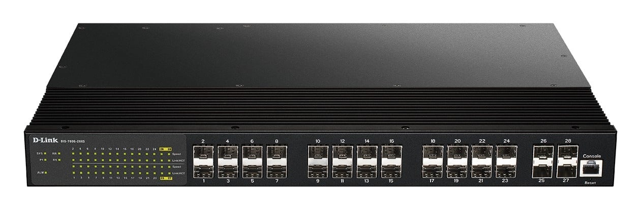 D-LINK D-Link DIS-700G-28XS switch di rete Gestito L2+ 1U Nero - RETI | TecnoCARE.net Sabaudia, Latina, Terracina, San Felice Circeo e Pontinia