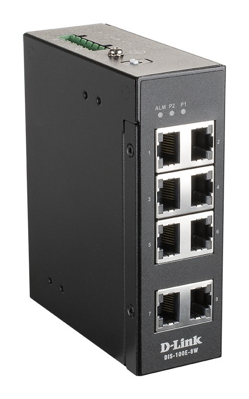 D-LINK D-Link DIS-100E-8W switch di rete Non gestito L2 Fast Ethernet (10/100) Nero - RETI | TecnoCARE.net Sabaudia, Latina, Terracina, San Felice Circeo e Pontinia