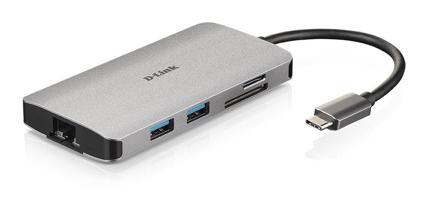 D-LINK D-Link DUB-M810 replicatore di porte e docking station per notebook Cablato Thunderbolt 3 Argento - PC | TecnoCARE.net Sabaudia, Latina, Terracina, San Felice Circeo e Pontinia
