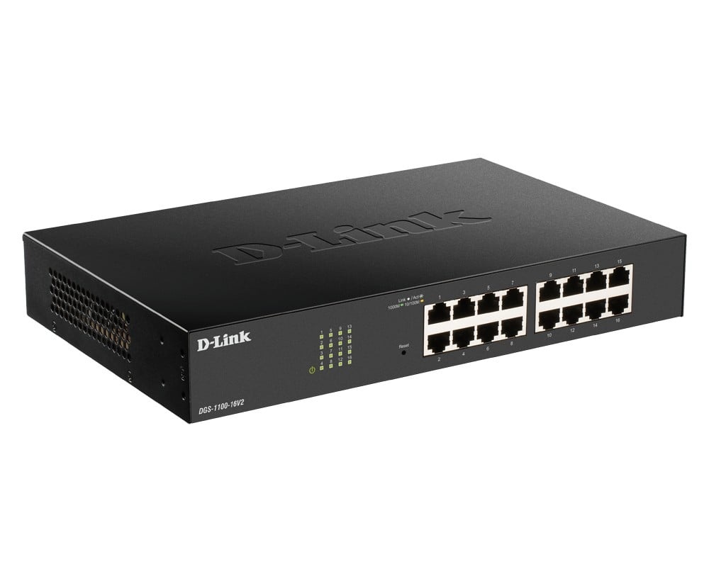 D-LINK D-Link DGS-1100-24PV2 switch di rete Gestito Gigabit Ethernet (10/100/1000) Supporto Power over Ethernet (PoE) Nero - RETI | TecnoCARE.net Sabaudia, Latina, Terracina, San Felice Circeo e Pontinia