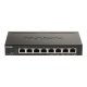 D-LINK D-Link DGS-1100-08PV2 switch di rete Gestito L2/L3 Gigabit Ethernet (10/100/1000) Supporto Power over Ethernet (PoE) Nero - RETI | TecnoCARE.net Sabaudia, Latina, Terracina, San Felice Circeo e Pontinia