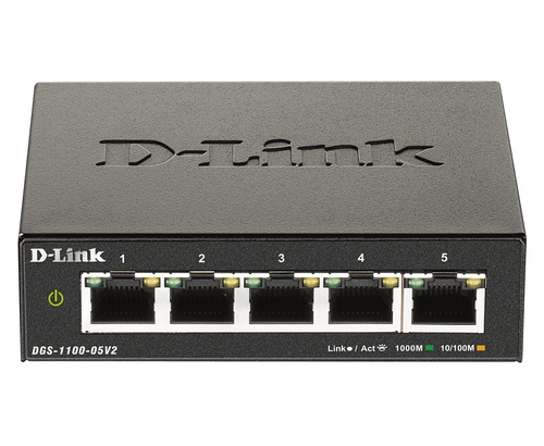 D-LINK D-Link DGS-1100-05V2 M - RETI | TecnoCARE.net Sabaudia, Latina, Terracina, San Felice Circeo e Pontinia