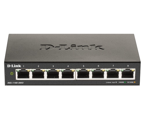 D-LINK D-Link DGS-1100-08V2 M - RETI | TecnoCARE.net Sabaudia, Latina, Terracina, San Felice Circeo e Pontinia