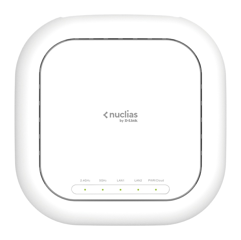 D-LINK D-LINK ACCESS POINT WIRELESS AX3600 CLOUD MANAGED  (1 ANNO LICENZA INCLUSA), 1 LAN GIGABIT, SUPPORTO POE, 4X4 ANTENNE OMNIDIREZIONALI, MU-MIMO - ACCESS POINT | TecnoCARE.net Sabaudia, Latina, Terracina, San Felice Circeo e Pontinia