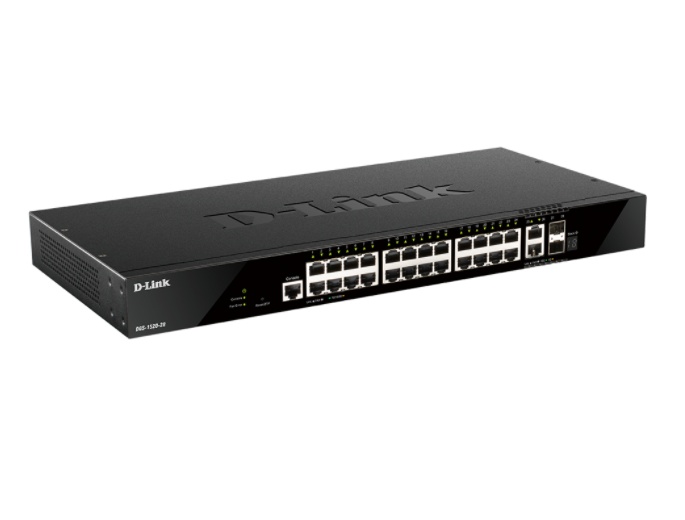 D-LINK D-LINK SWITCH 28 PORTE DI CUI 24 PORTE GE + 2 PORTE 10GE + 2 PORTE SFP+, SMART MANAGED - SWITCH E HUB | TecnoCARE.net Sabaudia, Latina, Terracina, San Felice Circeo e Pontinia