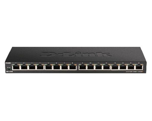 D-LINK D-Link DGS-1016S 16-Port 10/100/1000Mbps Unmanaged Gigabit Ethernet Switch - RETI | TecnoCARE.net Sabaudia, Latina, Terracina, San Felice Circeo e Pontinia