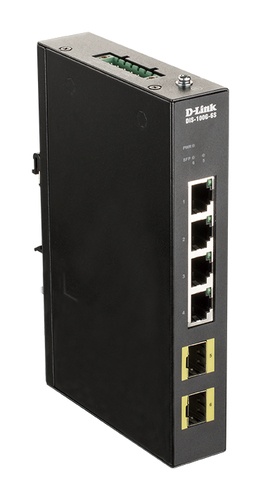 D-LINK D-LINK SWITCH INDUSTRIALE 4 PORTE GIGABIT, INCLUDE 2 X 100/1000M SFP - SWITCH E HUB | TecnoCARE.net Sabaudia, Latina, Terracina, San Felice Circeo e Pontinia