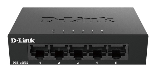D-LINK D-Link DGS-105GL/E switch di rete Non gestito Gigabit Ethernet (10/100/1000) Nero - RETI | TecnoCARE.net Sabaudia, Latina, Terracina, San Felice Circeo e Pontinia