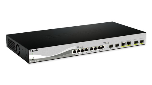 D-LINK D-LINK SWITCH 12 PORTE MANAGED L2 1U NERO - SWITCH E HUB | TecnoCARE.net Sabaudia, Latina, Terracina, San Felice Circeo e Pontinia