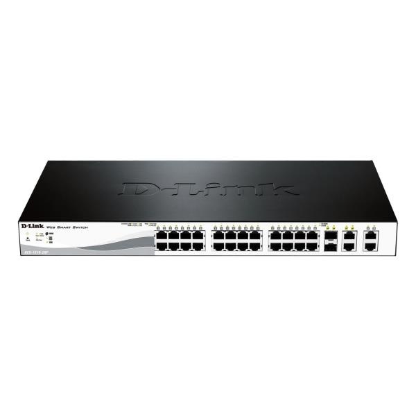 D-LINK D-Link DGS-1210-28/E 28-PORT LAYER2 SMART MANAGED GIGABIT SWITCH - RETI | TecnoCARE.net Sabaudia, Latina, Terracina, San Felice Circeo e Pontinia