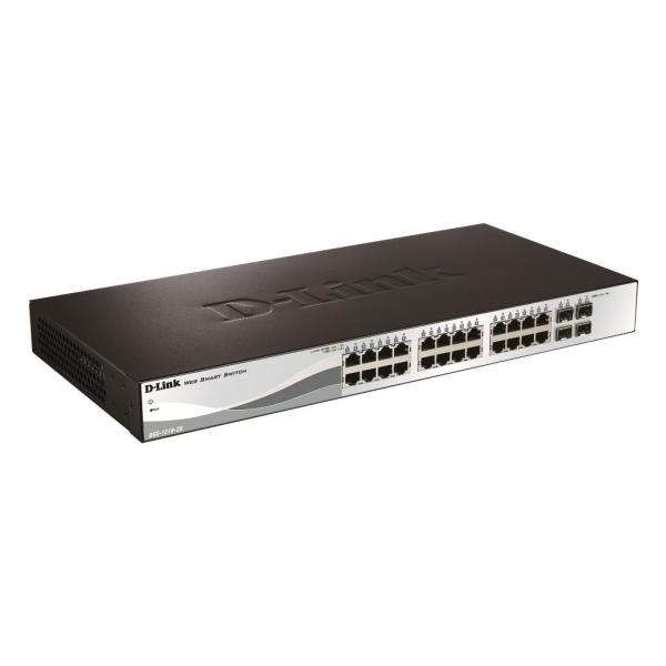 D-LINK D-Link DGS-1210-28P/E 28-Port Layer2 PoE Gigabit Smart Managed - RETI | TecnoCARE.net Sabaudia, Latina, Terracina, San Felice Circeo e Pontinia