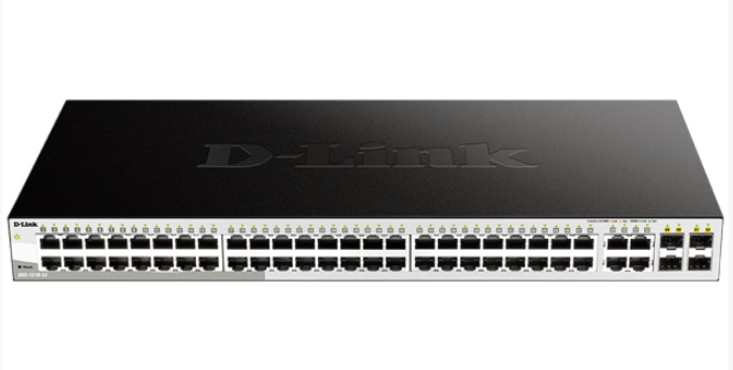 D-LINK D-LINK SWITCH 48 PORTE GIGABIT + 4 PORTE SFP SMART+ - SWITCH E HUB | TecnoCARE.net Sabaudia, Latina, Terracina, San Felice Circeo e Pontinia