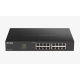 D-LINK D-Link DGS-1100-16V2 switch di rete Gestito L2 Gigabit Ethernet (10/100/1000) Nero - RETI | TecnoCARE.net Sabaudia, Latina, Terracina, San Felice Circeo e Pontinia
