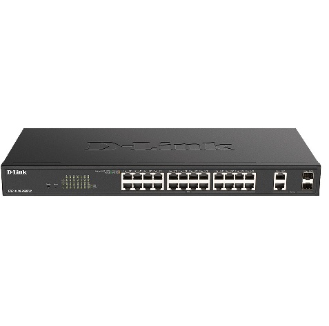 D-LINK D-Link DGS-1100-26MPV2/E 26-Port PoE+ Gigabit Smart Switch - RETI | TecnoCARE.net Sabaudia, Latina, Terracina, San Felice Circeo e Pontinia