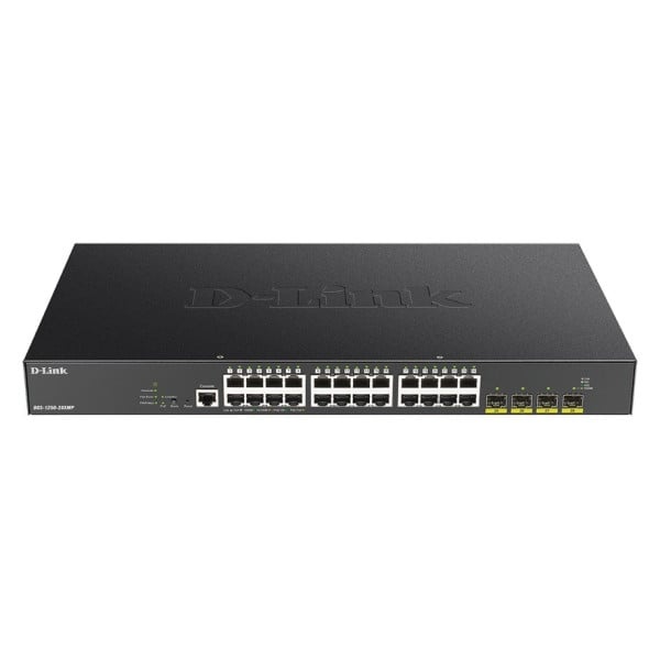 D-LINK D-Link DGS-1250-28XMP/E Switch PoE 28-Port Smart Managed PoE+ 4x 10G - RETI | TecnoCARE.net Sabaudia, Latina, Terracina, San Felice Circeo e Pontinia