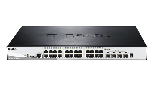 D-LINK D-Link DGS-1510-28XMP/E 28-Port Gigabit Stackable POE Smart Managed Switch including 4 10G SFP+ - RETI | TecnoCARE.net Sabaudia, Latina, Terracina, San Felice Circeo e Pontinia