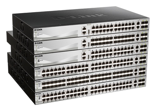 D-LINK D-LINK SWITCH 24 X 10/100/1000BASE-T POE PORTS (370W BUDGET) LAYER 3 STACKABLE MANAGED GIGABIT SWITC - ROUTER | TecnoCARE.net Sabaudia, Latina, Terracina, San Felice Circeo e Pontinia