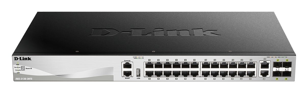D-LINK D-Link DGS-3130-30TS/E switch di rete Gestito L3 Gigabit Ethernet (10/100/1000) Grigio - RETI | TecnoCARE.net Sabaudia, Latina, Terracina, San Felice Circeo e Pontinia