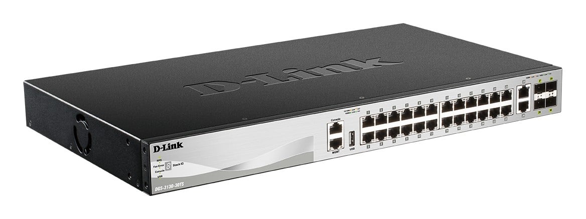 D-LINK D-Link DGS-3130-30TS/E switch di rete Gestito L3 Gigabit Ethernet (10/100/1000) Grigio - RETI | TecnoCARE.net Sabaudia, Latina, Terracina, San Felice Circeo e Pontinia