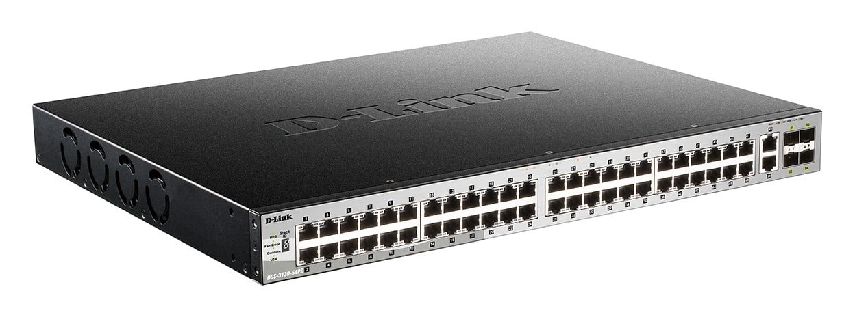 D-LINK D-Link DGS-3130-54PS/E switch di rete Gestito L3 Gigabit Ethernet (10/100/1000) Supporto Power over Ethernet (PoE) Grigio - RETI | TecnoCARE.net Sabaudia, Latina, Terracina, San Felice Circeo e Pontinia