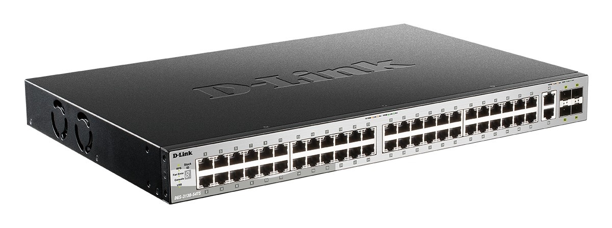 D-LINK D-Link DGS-3130-54TS/E switch di rete Gestito L3 Gigabit Ethernet (10/100/1000) Grigio - RETI | TecnoCARE.net Sabaudia, Latina, Terracina, San Felice Circeo e Pontinia