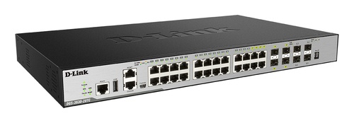 D-LINK D-LINK SWITCH 28 PORTE MANAGED L3 GIGABIT ETHERNET (10/100/1000) 1U NERO - SWITCH E HUB | TecnoCARE.net Sabaudia, Latina, Terracina, San Felice Circeo e Pontinia