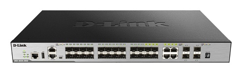 D-LINK D-LINK SWITCH 28 PORTE L3 STACKABLE MANAGED GIGABIT FIBER SWITCH - SWITCH E HUB | TecnoCARE.net Sabaudia, Latina, Terracina, San Felice Circeo e Pontinia