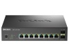 D-LINK D-LINK SWITCH 10-PORT MULTI-GIGABIT SMART MANAGED POE+  INCLUDING 8 MULTI-GIGABIT 2.5G POE AND 2 10G - SWITCH E HUB | TecnoCARE.net Sabaudia, Latina, Terracina, San Felice Circeo e Pontinia