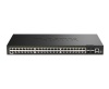 D-LINK D-LINK SWITCH 52-PORT GIGABIT STACKABLE POE+ SMART MANAGED  SWITCH WITH 4 X 10G SFP+ PORTS - SWITCH E HUB | TecnoCARE.net Sabaudia, Latina, Terracina, San Felice Circeo e Pontinia