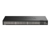 D-LINK D-LINK SWITCH 52-PORT GIGABIT STACKABLE SMART MANAGED SWITCH WITH 4 X 10G SFP+ PORTS - SWITCH E HUB | TecnoCARE.net Sabaudia, Latina, Terracina, San Felice Circeo e Pontinia