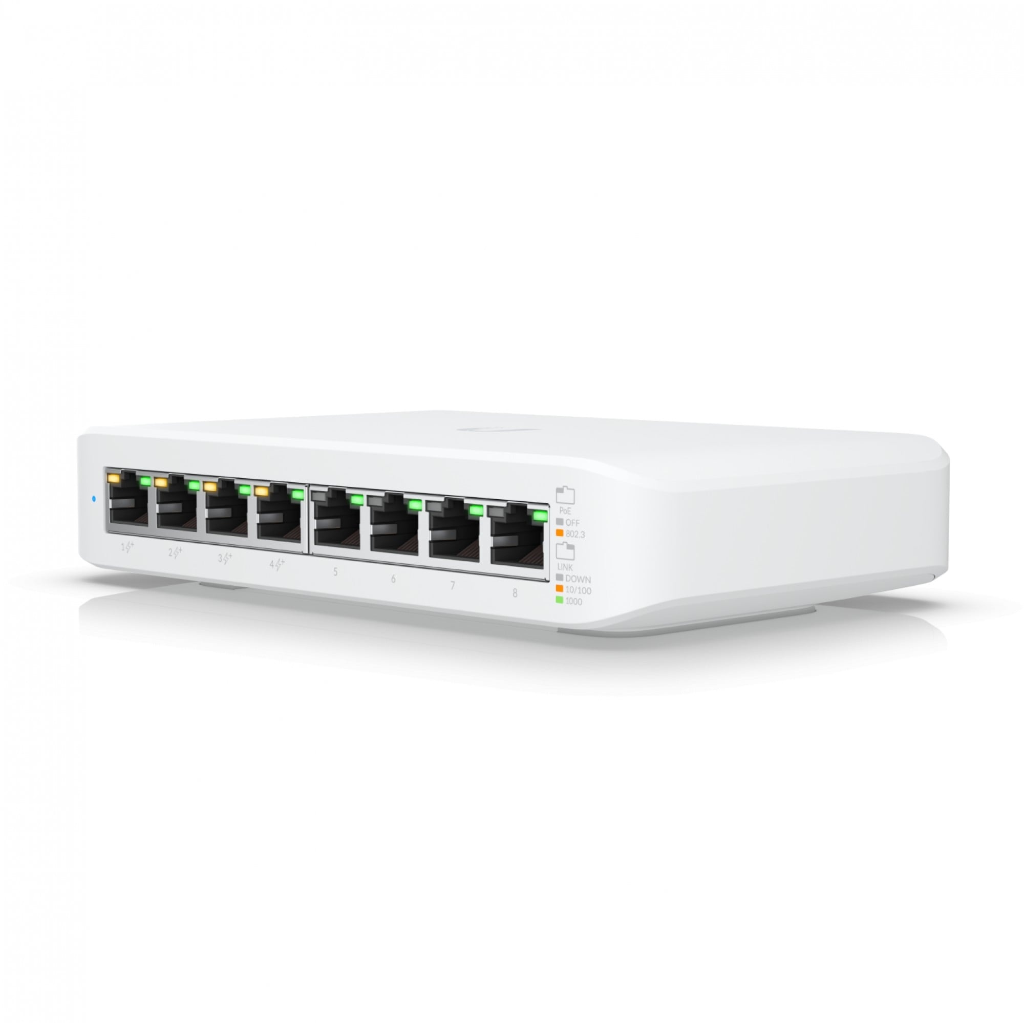 UBIQUITI Ubiquiti USW-LITE-8-POE Networks UniFi Switch Lite 8 PoE Gestito L2 Gigabit Ethernet (10/100/1000) Supporto Power over Ethernet (PoE) Bianco - RETI | TecnoCARE.net Sabaudia, Latina, Terracina, San Felice Circeo e Pontinia