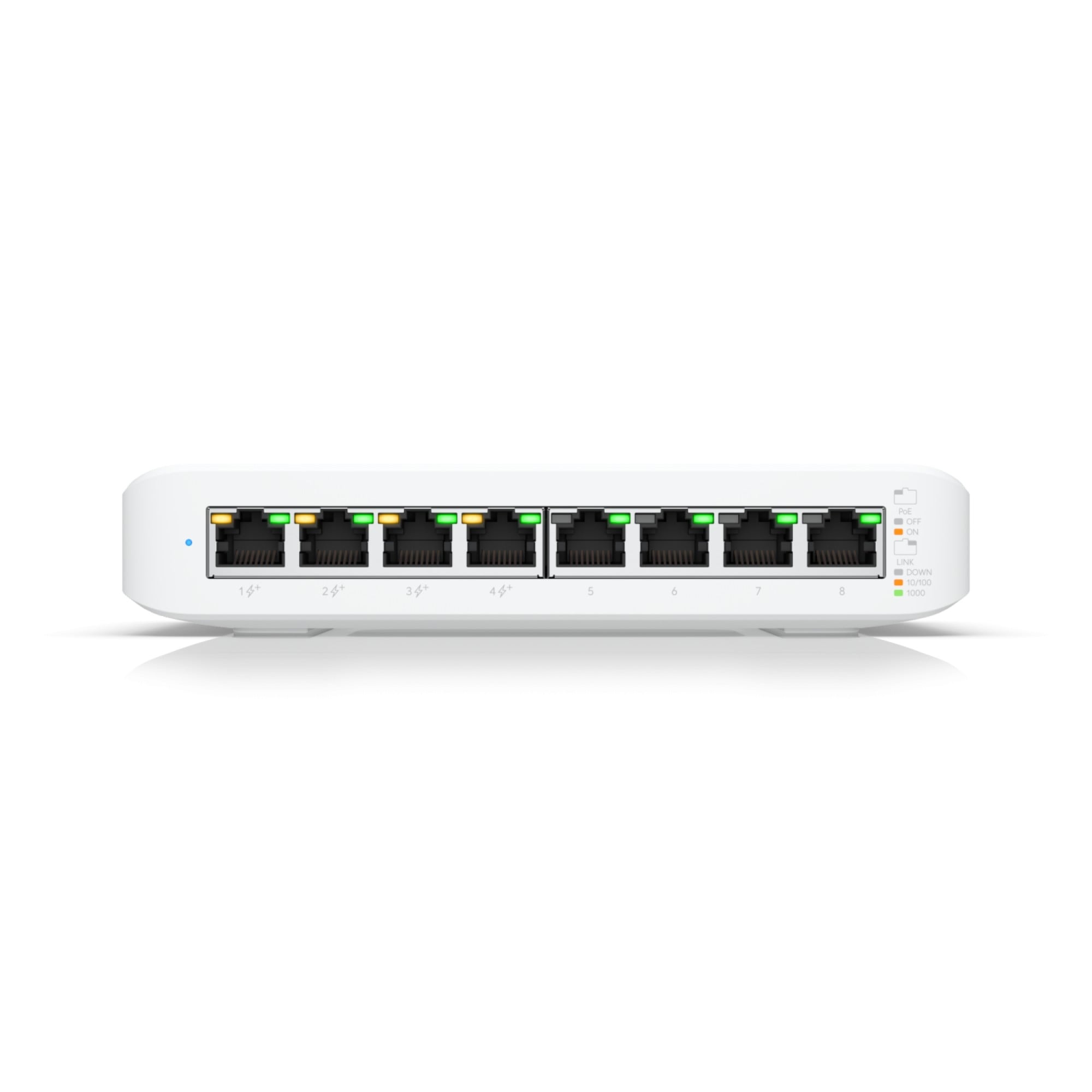 UBIQUITI Ubiquiti USW-LITE-8-POE Networks UniFi Switch Lite 8 PoE Gestito L2 Gigabit Ethernet (10/100/1000) Supporto Power over Ethernet (PoE) Bianco - RETI | TecnoCARE.net Sabaudia, Latina, Terracina, San Felice Circeo e Pontinia