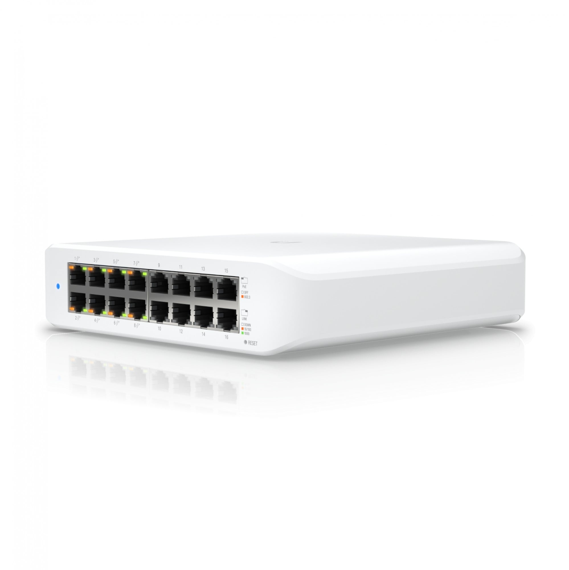 UBIQUITI Ubiquiti USW-LITE-16-POE Networks UniFi Switch Lite 16 PoE L2 Gigabit Ethernet (10/100/1000) Supporto Power over Ethernet (PoE) Bianco - RETI | TecnoCARE.net Sabaudia, Latina, Terracina, San Felice Circeo e Pontinia