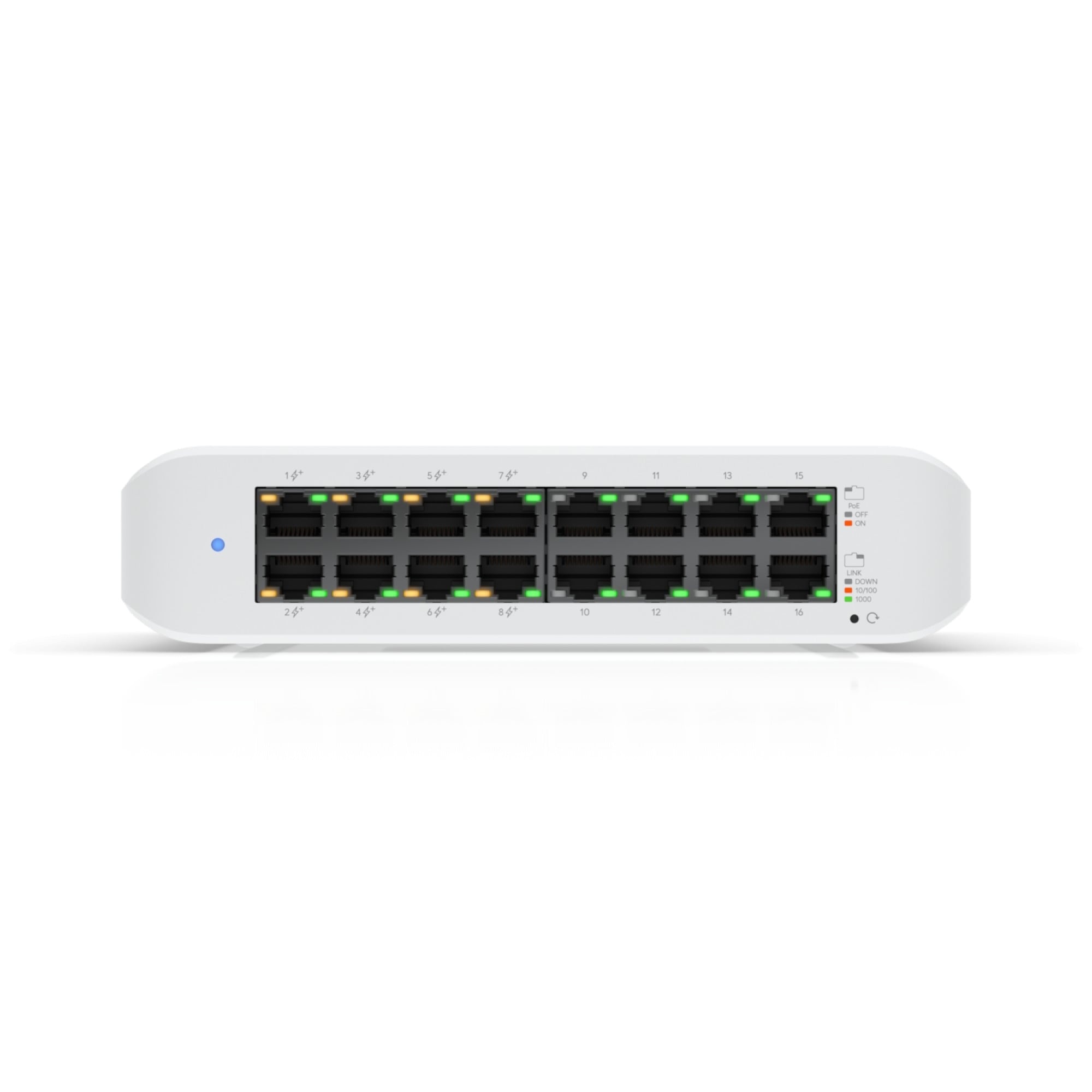 UBIQUITI Ubiquiti USW-LITE-16-POE Networks UniFi Switch Lite 16 PoE L2 Gigabit Ethernet (10/100/1000) Supporto Power over Ethernet (PoE) Bianco - RETI | TecnoCARE.net Sabaudia, Latina, Terracina, San Felice Circeo e Pontinia