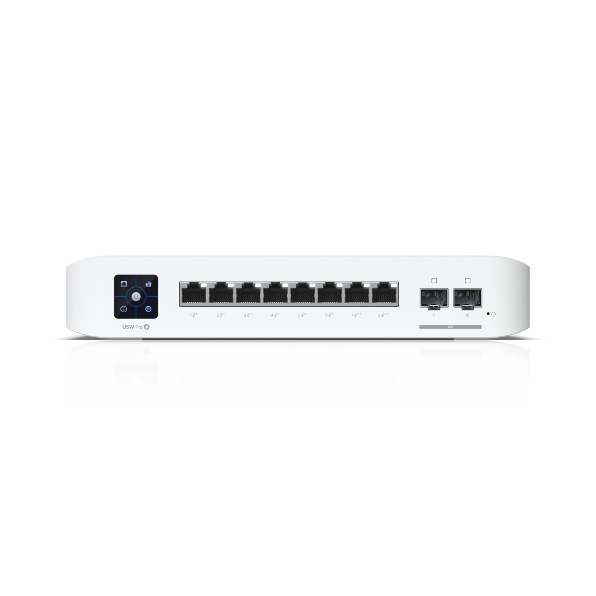 UBIQUITI Ubiquiti USW-Pro-8-PoE Switch UniFi 8 porte GbE POE++ con uplink SFP+ - RETI | TecnoCARE.net Sabaudia, Latina, Terracina, San Felice Circeo e Pontinia