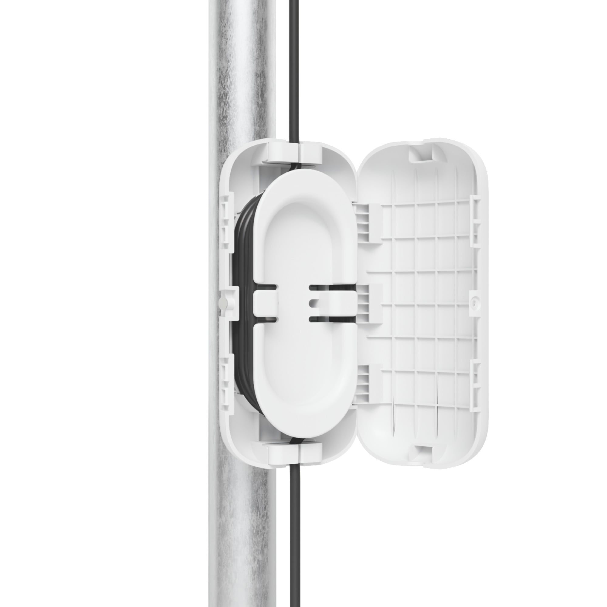 UBIQUITI Ubiquiti UACC-Fiber-SR-Kit Involucro impermeabile per montaggio a palo e a parete con un avvolgitore staccabile per organizzare e ridurre la tensione sui cavi i - FORNITURE ELETTRICHE | TecnoCARE.net Sabaudia, Latina, Terracina, San Felice Circeo e Pontinia