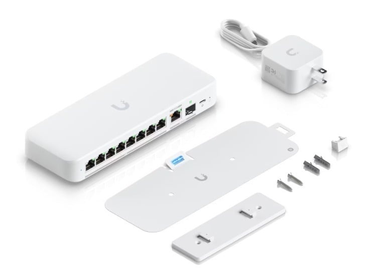 UBIQUITI Ubiquiti Unifi Switch Flex 2.5G (USW-Flex-2.5G-8) - RETI | TecnoCARE.net Sabaudia, Latina, Terracina, San Felice Circeo e Pontinia