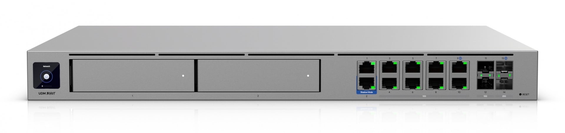 UBIQUITI Ubiquiti UDM-Beast Dream Machine Beast 25 Gbps IPS/IDS 7500+ client capacity Rack mount 1U - RETI | TecnoCARE.net Sabaudia, Latina, Terracina, San Felice Circeo e Pontinia