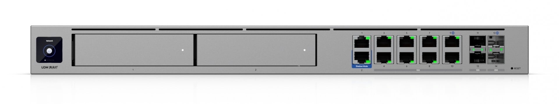 UBIQUITI Ubiquiti UDM-Beast Dream Machine Beast 25 Gbps IPS/IDS 7500+ client capacity Rack mount 1U - RETI | TecnoCARE.net Sabaudia, Latina, Terracina, San Felice Circeo e Pontinia