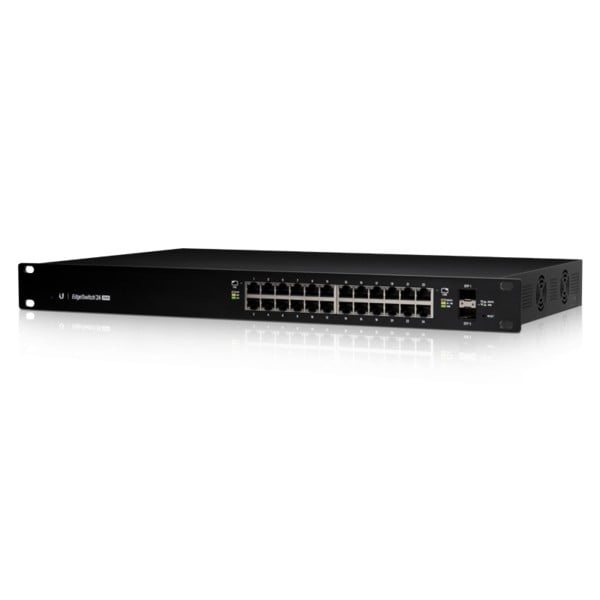 UBIQUITI Ubiquiti Networks ES-24-250W switch di rete Gestito L2/L3 Gigabit Ethernet (10/100/1000) Supporto Power over Ethernet (PoE) 1U Nero - RETI | TecnoCARE.net Sabaudia, Latina, Terracina, San Felice Circeo e Pontinia