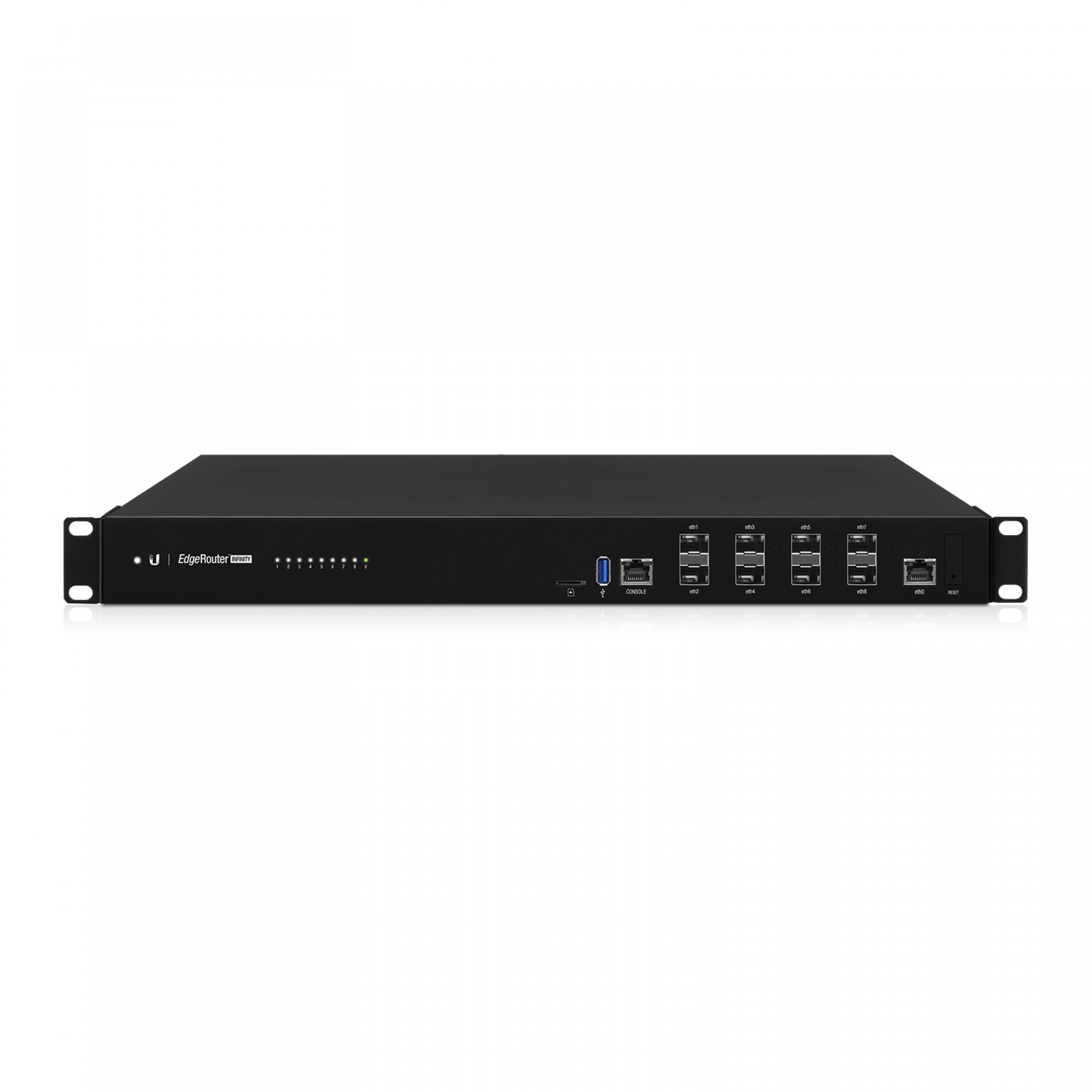 UBIQUITI Ubiquiti Networks EdgeRouter ER-8-XG Gestito L3 Gigabit Ethernet (10/100/1000) 1U Nero - RETI | TecnoCARE.net Sabaudia, Latina, Terracina, San Felice Circeo e Pontinia