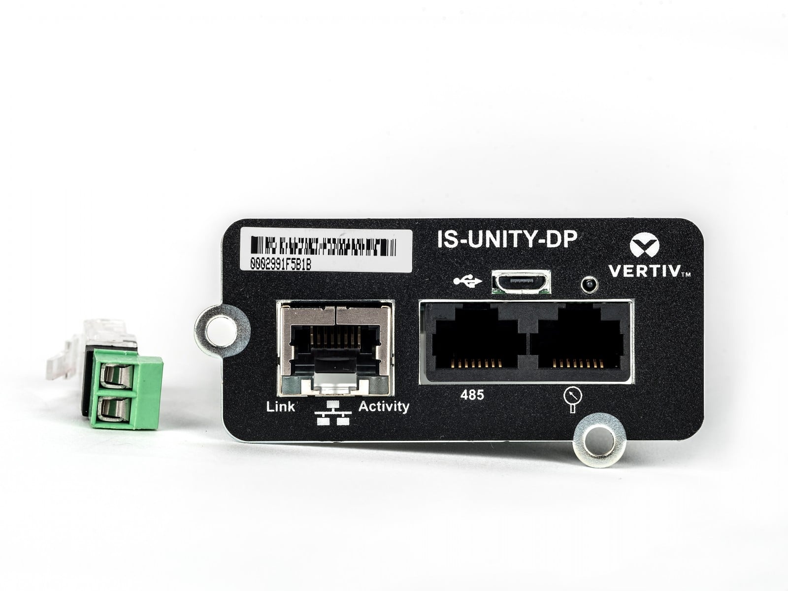 VERTIV Vertiv Liebert IS-UNITY-DP scheda di rete e adattatore Interno Ethernet 100 Mbit/s - COMPONENTI | TecnoCARE.net Sabaudia, Latina, Terracina, San Felice Circeo e Pontinia