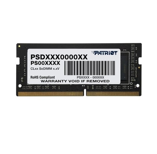 PATRIOT PATRIOT RAM SODIMM 4GB DDR4 2666MHZ - MEMORIE RAM | TecnoCARE.net Sabaudia, Latina, Terracina, San Felice Circeo e Pontinia