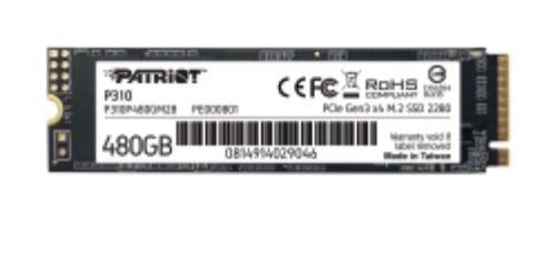 PATRIOT Patriot Memory P310 480 GB M.2 PCI Express 3.0 NVMe - SUPPORTI PER LA MEMORIZZAZIONE | TecnoCARE.net Sabaudia, Latina, Terracina, San Felice Circeo e Pontinia