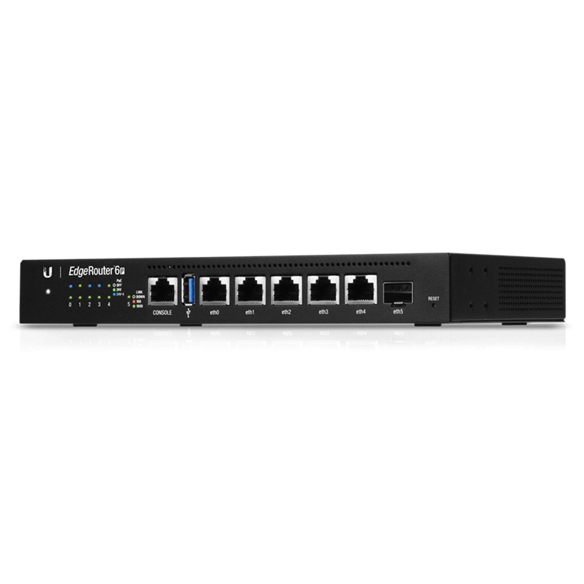 UBIQUITI Ubiquiti ER-6P Networks EdgeRouter 6P router cablato Gigabit Ethernet Nero - RETI | TecnoCARE.net Sabaudia, Latina, Terracina, San Felice Circeo e Pontinia