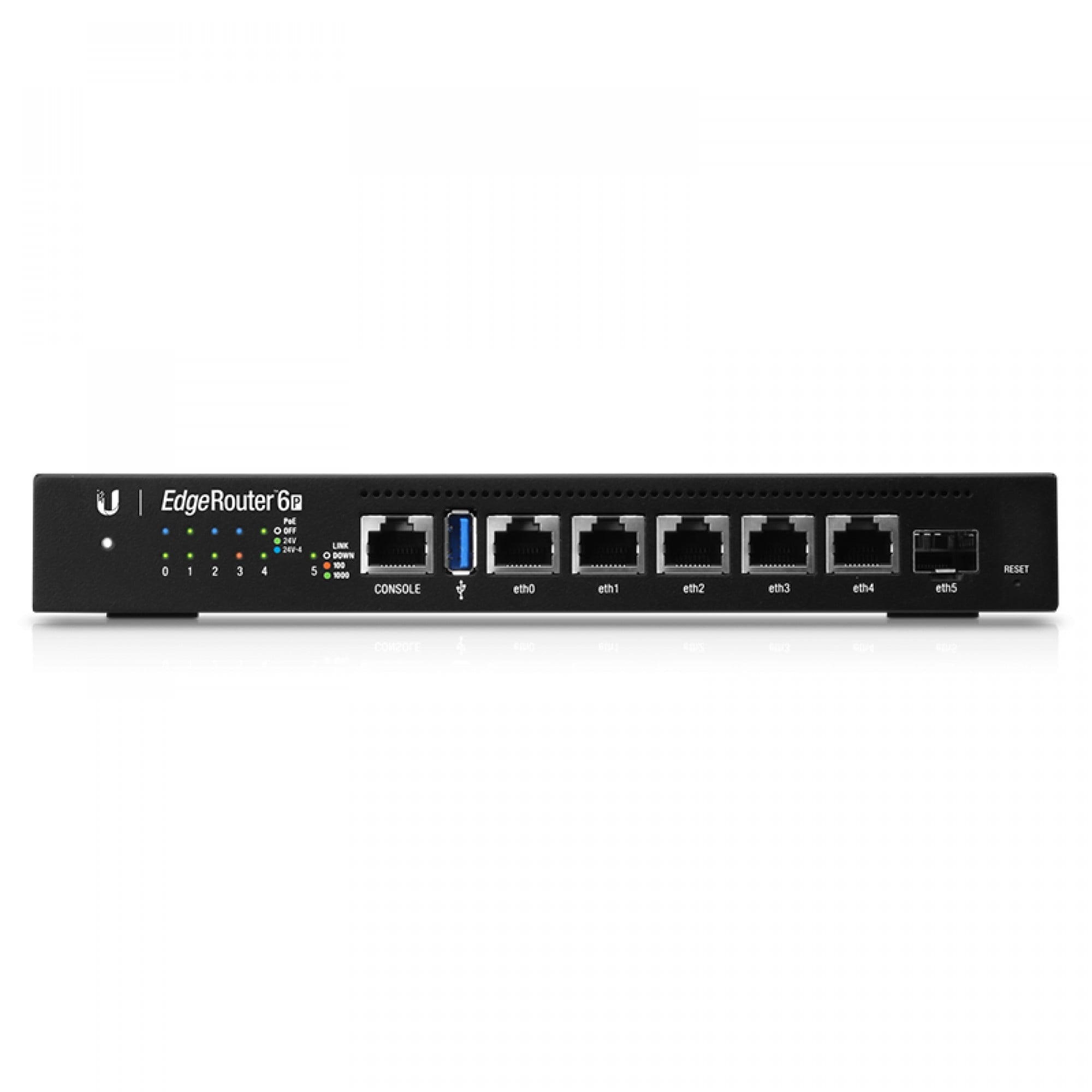 UBIQUITI Ubiquiti ER-6P Networks EdgeRouter 6P router cablato Gigabit Ethernet Nero - RETI | TecnoCARE.net Sabaudia, Latina, Terracina, San Felice Circeo e Pontinia