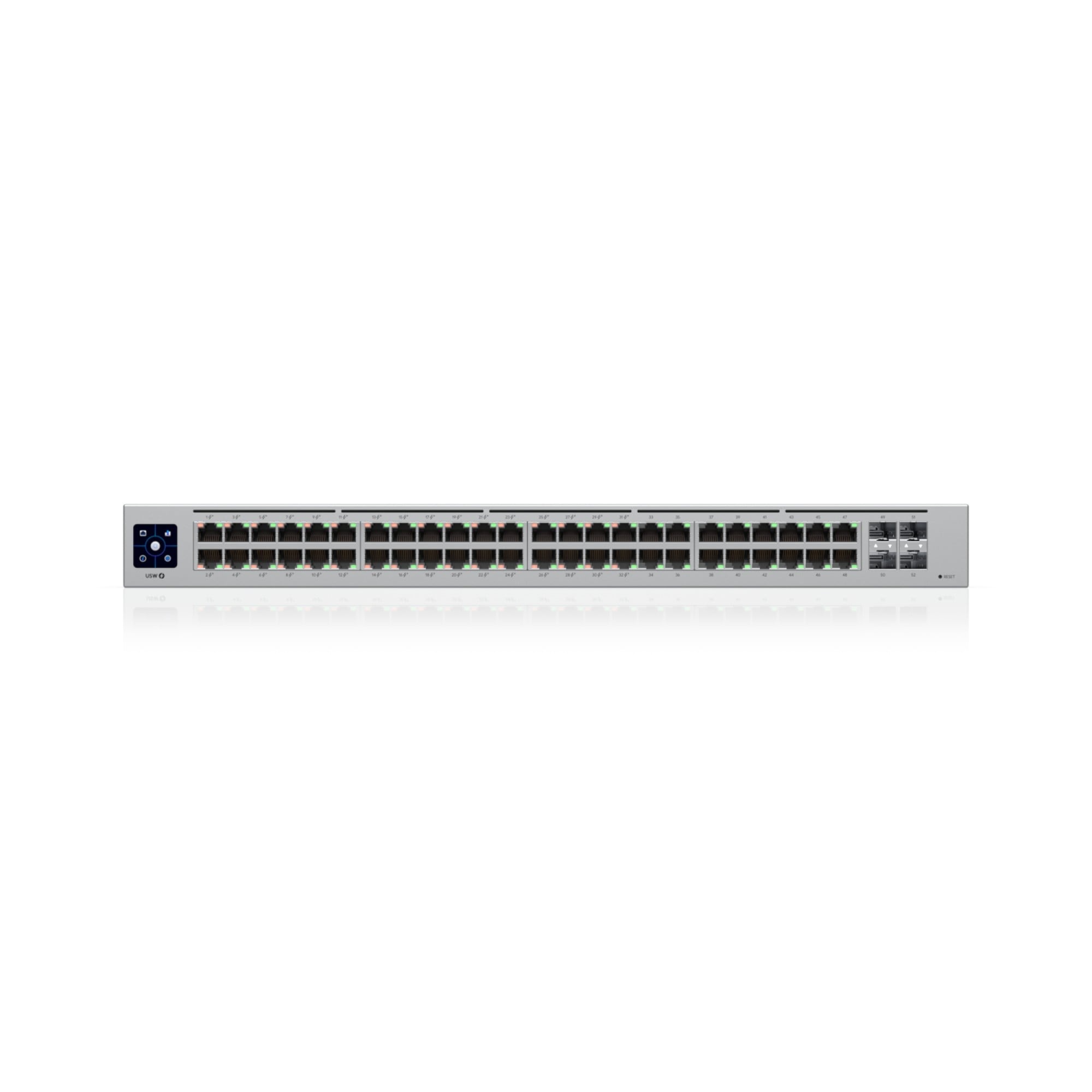 UBIQUITI Ubiquiti Networks UniFi USW-48-POE switch di rete Gestito L2 Gigabit Ethernet (10/100/1000) Supporto Power over Ethernet (PoE) 1U Acciaio inossidabile - RETI | TecnoCARE.net Sabaudia, Latina, Terracina, San Felice Circeo e Pontinia