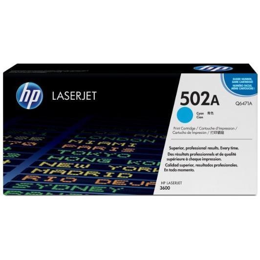 HP HP Cartuccia Toner originale ciano LaserJet 502A - STAMPANTI E SCANNER | TecnoCARE.net Sabaudia, Latina, Terracina, San Felice Circeo e Pontinia